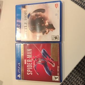 Spider Man and Little Hope PS4 Bundle